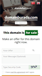 Mobile Screenshot of domainburada.com